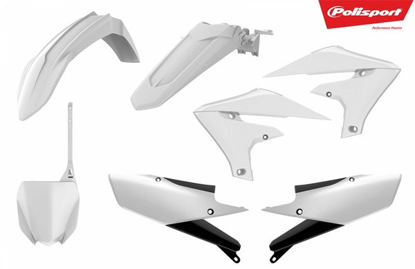 Пластмасов комплект Policeport White Yamaha YZ450F 90767