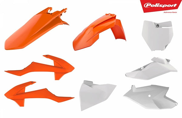 Policeport Plastic Kit OEM Color (2018) KTM SX85 90760