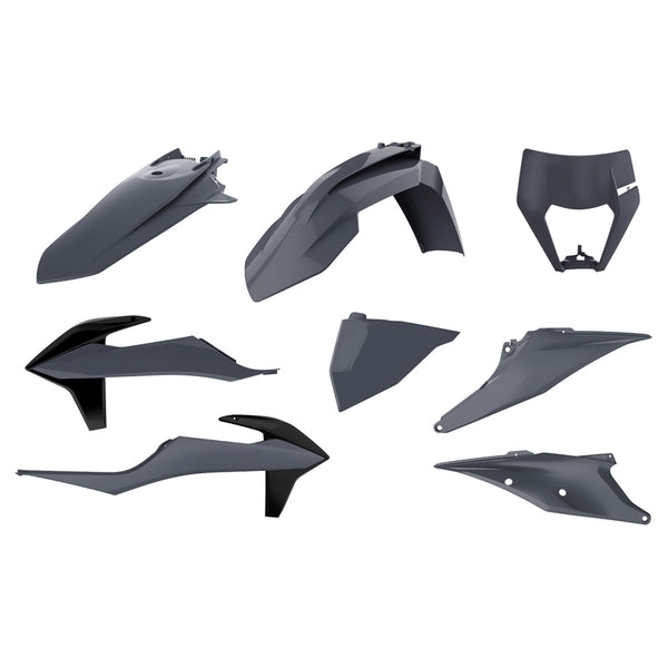 Пластмасов комплект Policeport Nardo Grey KTM 90917