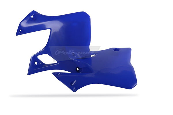 Радиатор на полицеите покрива синьо Yamaha YZ125/YZ250 8414000004