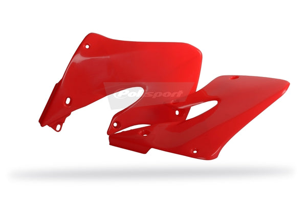 Радиатор на полицеите покрива Red Honda CRF250R/CRF450R 8417000003