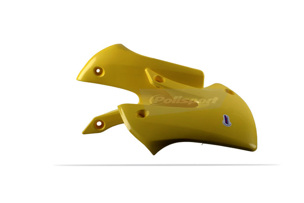 Полицейската порта радиатор покрива жълт Suzuki RM65/DRZ110 84293003
