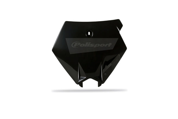 Полицейски пристанищна плоча Plate Black KTM 86609001