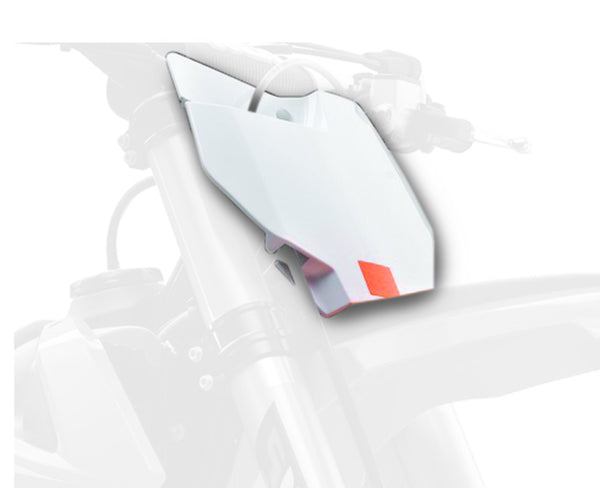 Полицейски порт Преден номер Табела Бяла KTM SX85 8666200001
