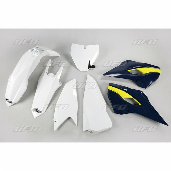 НЛО пластмасов комплект OEM цвят (2016) Бял/син Husqvarna TC250 HUKIT617999