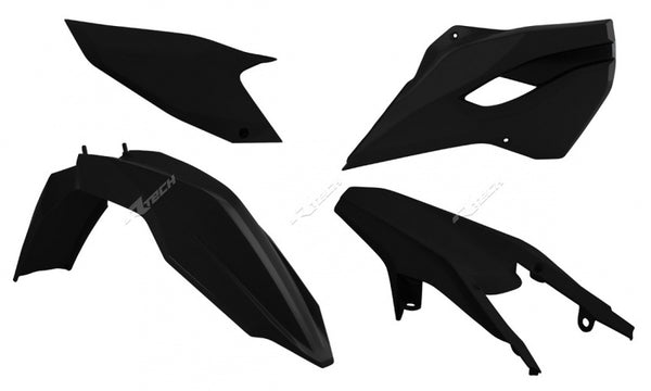 Racetech Plastic Kit Black Husqvarna TE/FE R-KITSQ-NR0-410