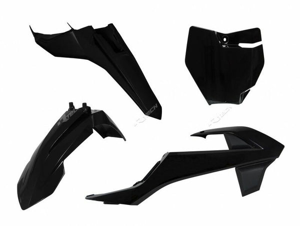 Racetech Plastic Kit-Black KTM SX65 R-Kitktm-NR0-500