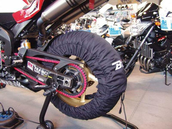BIHR HOME TRACK EVO2 Авторегулирана гума по-топъл фронт 120 / заден 180-200 мм Blacksbk-A
