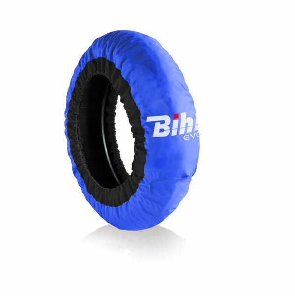 Bihr Home Track EVO2 Авторегулирана гума по-топло синя гума отпред 120 / задна 180-200mmsbk-a-синьо