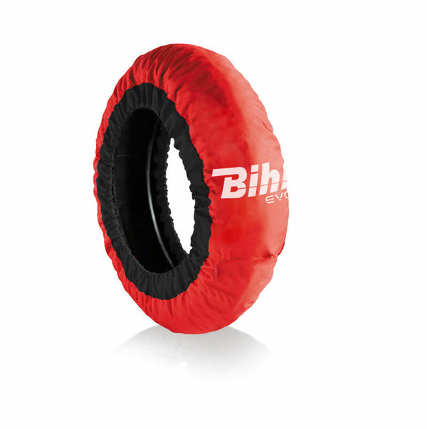 Bihr Home Track EVO2 Авторегулирана гума по-топло червена гума отпред 120 / задна 180-200 мм redsbk-a-red