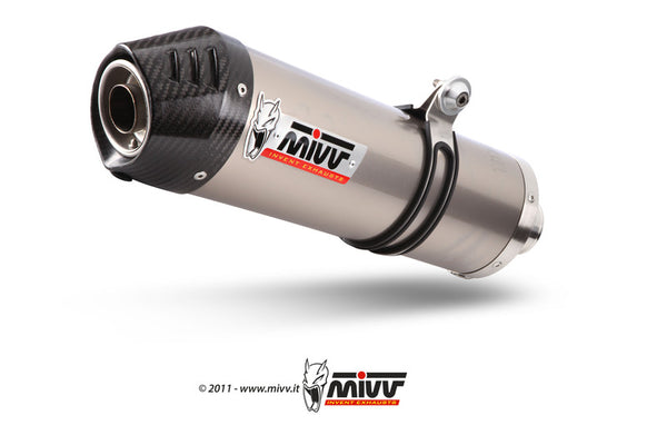 MIVV овална въглеродна капачка приплъзване на титан BMW K1300R 00.73.B.010.LNC