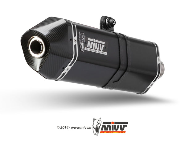 MIVV Speed ​​Edge Steel Черна по-ниска позиция приплъзване BMW R Nine-T 00.73.B.021.LRB