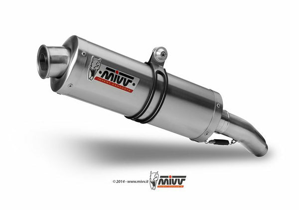 Mivv Oval Classic Double Slip-On неръждаема стомана Yamaha XT60 X/R Y.017.LX1