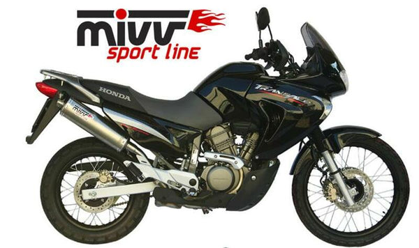 MIVV Oval Classic Slip-on Stainless Steel monterad på Honda XL650V Transalp 00.73.H.031.LX1, sportigt avgassystem för motorcykel. Perfekt reservdel inom kategorin ACC. EXHAUST & VEHICLE PARTS.