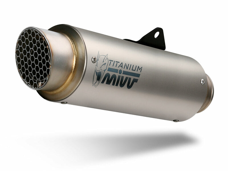 MIVV GP Pro Muffer Titanium/Неръждаема стомана Крайна капачка Honda CB500F 00.73.h.075.l6p