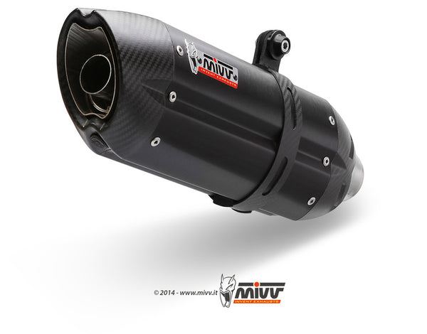 Mivv Suono Steel Black Slip-On Triumph Speed ​​Triple 1050 00.73.T.012.l9