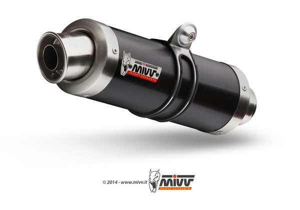 MIVV GP Steel Black Slip-On Suzuki GSX-R600 P.032.LXB