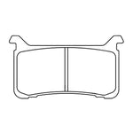 CL BRAKES Улични синтеровани метални спирачни накладки - 1252A3+ 1252A3+ 