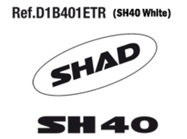 Shad SH40 2011 Стикери D1B401ET