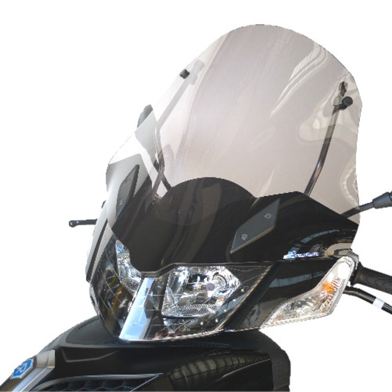 V Части Висока защита на предното стъкло Clear Piaggio Mp3 125/300 BP008HPIN