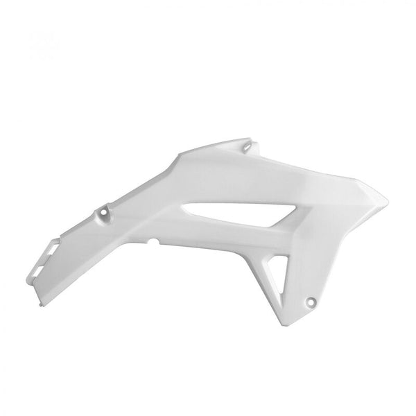 Полицейският радиатор покрива бял Honda CRF450R 84749002