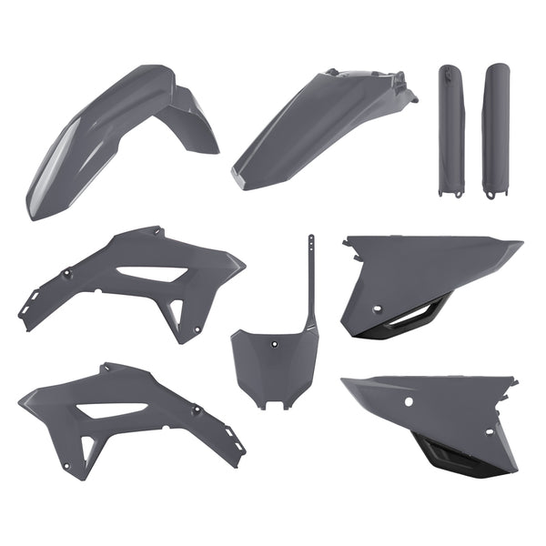 Police Port Plastic Kit Nardo Grey Honda CRF450R 91057