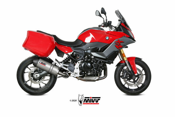 MIVV овална заглушител титан/въглероден край на капачката BMW F900XR B.037.LNC