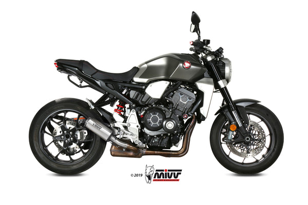 MIVV MK3 Silencer неръждаема стомана/неръждаема стомана Крайна капачка Honda CB1000R H.068.LM3X