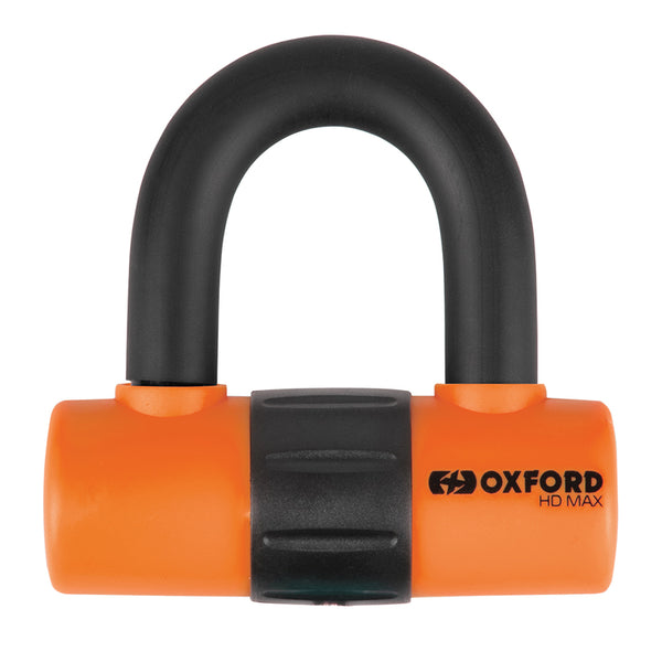 Oxford HD Max disc brake lock - Ø14mm Orange