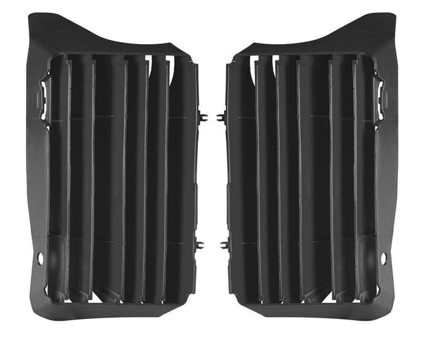 Racetech Radiator Covers Black Honda CRF450R R-GRCRFNR0021