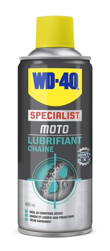 WD -40 Specialist® Motor Bike Dry Withers Chain Lube - спрей 400ml 33786