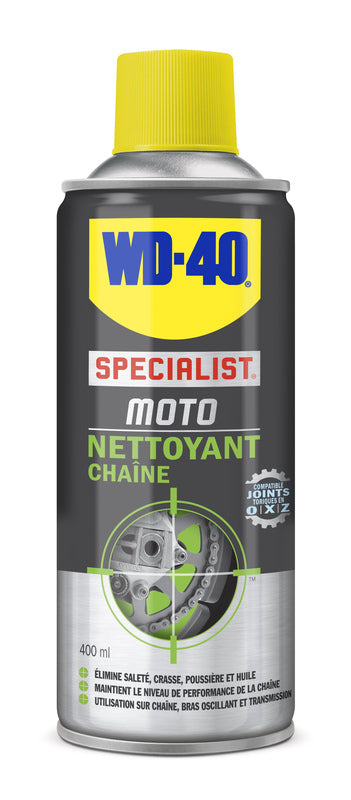 WD -40 Specialist® Motor Bike Chain Cleaner - Spray 400ML 33798