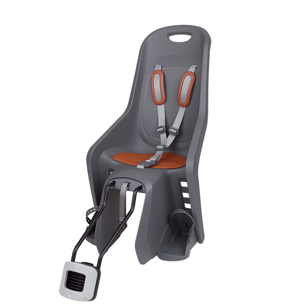 Police Port Bubbly Maxi Plus FF 29 "Rear Child Bike Seat Frame Mounting - Charcoal Gray/Brown 8406700025