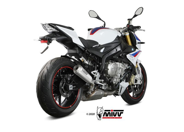 Mivv X -M1 Silencer - Titanium/неръждаема стомана BMW S1000R B.030.LC4T
