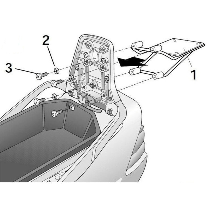 SHAST TOP MASTER FITTITE SET - Suzuki S0S21T