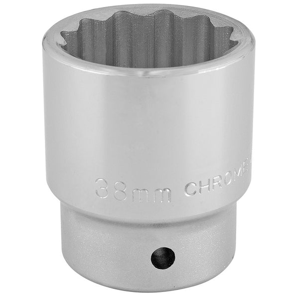 DRAPER 3/4 "DRIVE SOCES 12 POINTS 38MM 16703.0
