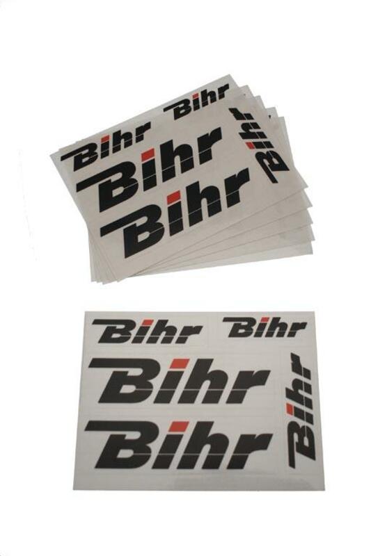 Bihr Black Stickers980211