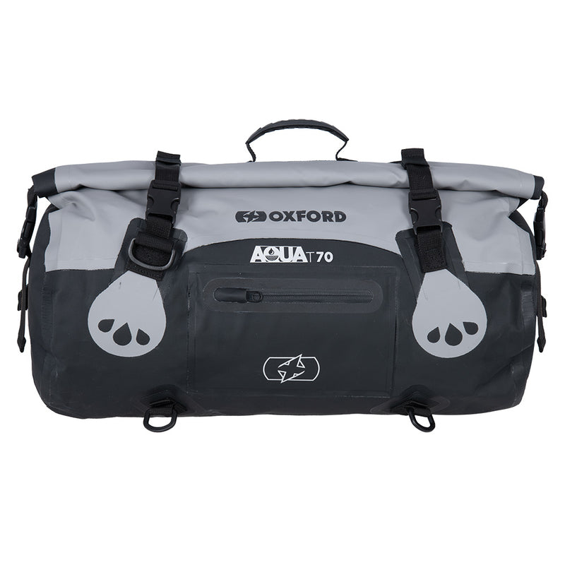 Oxford Aqua T-70 Roll Bag Grey/Black 70L OL483