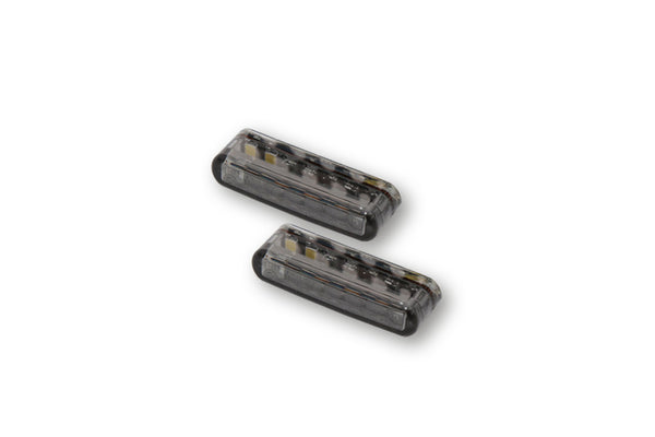 Shin Yo Shorty 2-in-1 LED flash/position light-Smoke colored | 204-072 (PAR)
