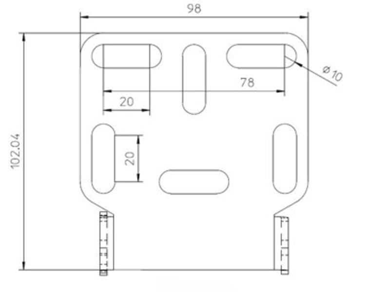 Highsider Universal Holder - Type 2 282-002