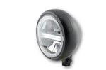 Highsider 5 3/4 "LED фара Pecos Type6 с TFL, черен Мат 223-221