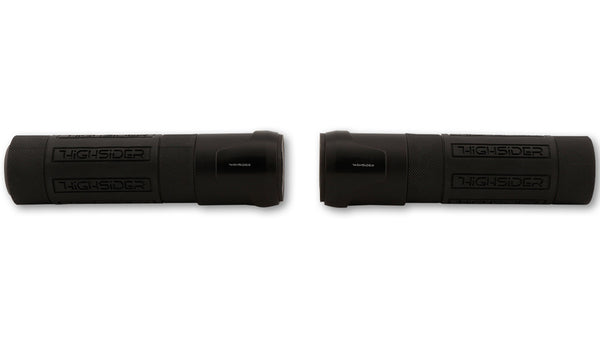 Highsider Akron Handlebar Grip Rubber, 7/8 "(22.2 mm), 132 mm, Black 315-0570