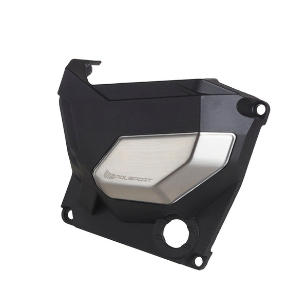 Полицейско пристанище Десен колянов капак Защита Черно - Kawasaki Z900 84853001