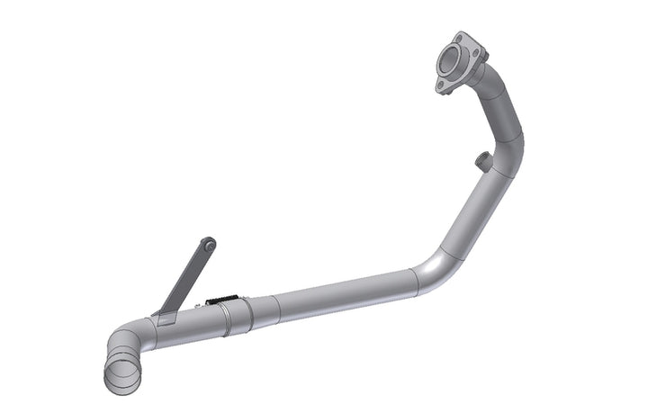 MIVV No-Catalyzer Pipe Stainless Steel för KTM 125 Duke KT.025.C1 i rostfritt stål, perfekt som reservdel inom avgassystemstillbehör.