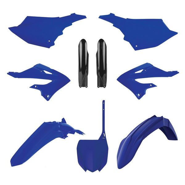 Пластмасов комплект Policeport - OEM цвят (22) Yamaha YZ125/250 91127