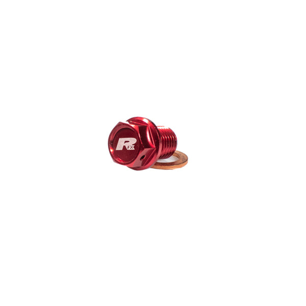 RFX MAGNETIC DRAIN BOLT (RED) [M12 X 15MM X 1.25] FXDB1010099RD