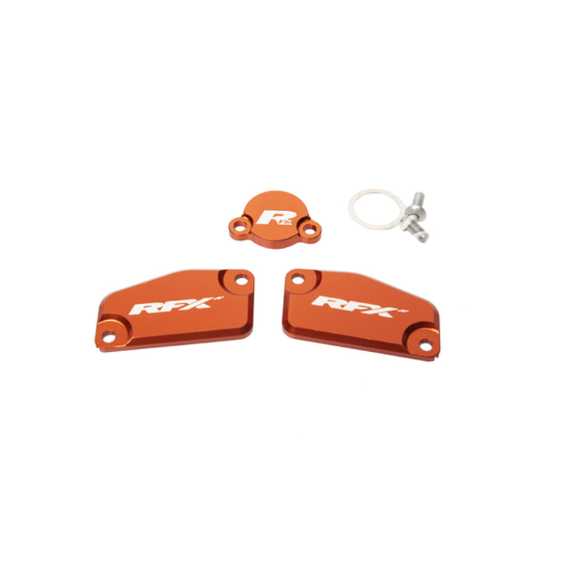 RFX PRO комплект за резервоар за резервоар (оранжев) - KTM SX65/85 (Формула за спирачка и съединител) FXRC5220099