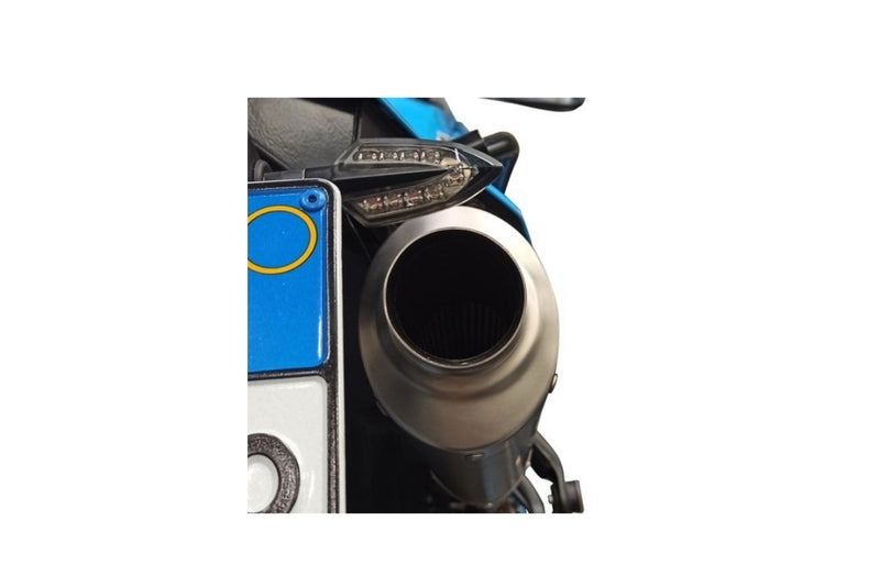 MIVV Dakar Slip-On Muffler Black Stainless Steel - Yamaha Ténéré 700 19-22 Y.064.LDKB 