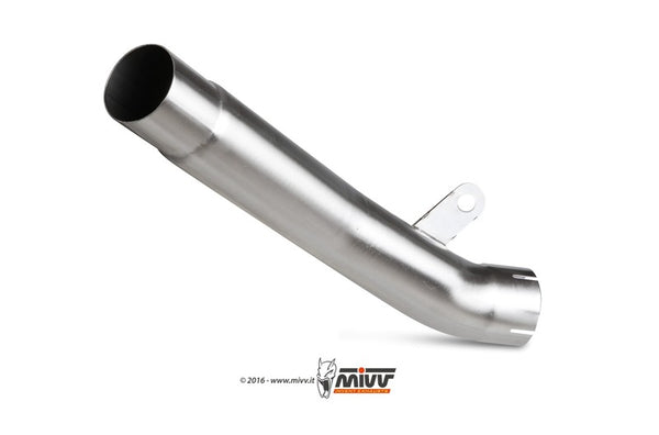 MIVV No-Kat Pipe K.042.C1 för Kawasaki ZX-10 R/RR/SE, rostfritt avgasrör för prestandaoptimering. Reservdel inom fordonsdelar & tillbehör.