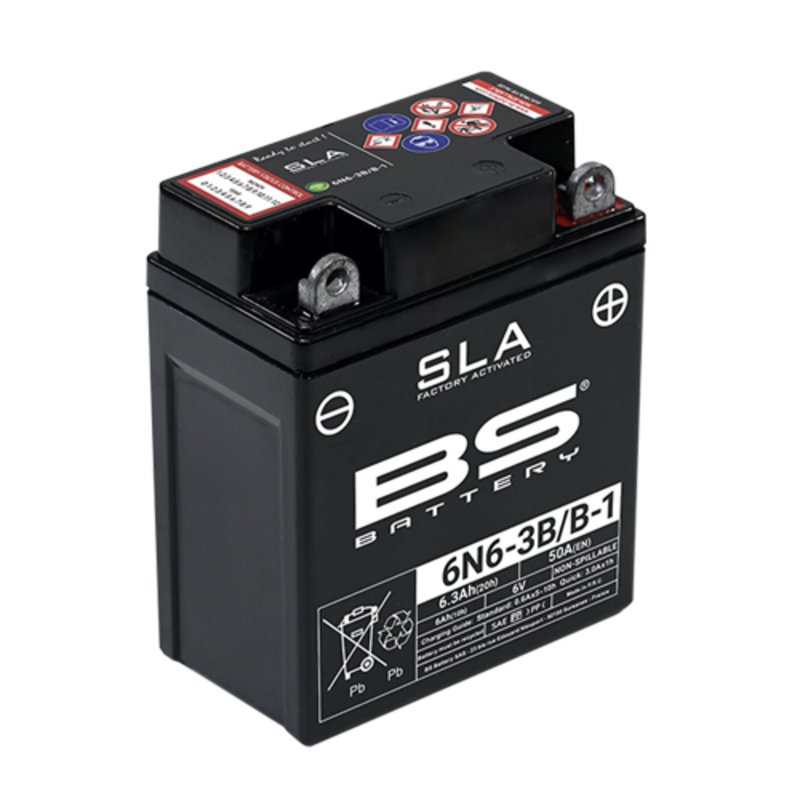 BS Battery SLA Batteryance Free Factory Activate-6N6-3B/B-1